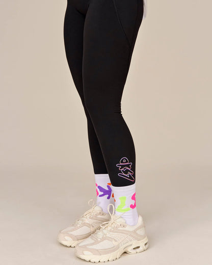 Fusion Graphic Ultra High-Rise Full Length Legging Pockets - Black-Radiate