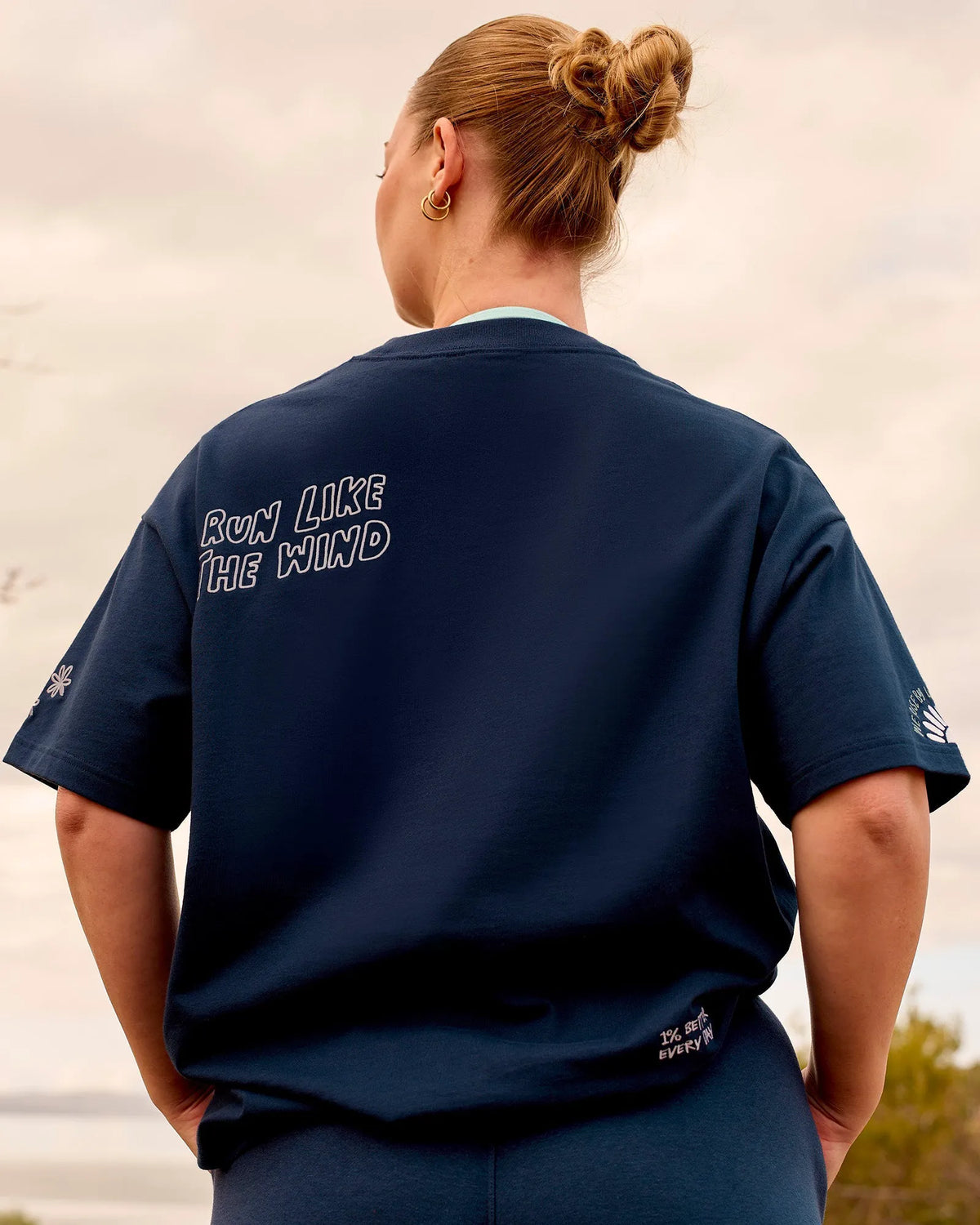 GG Heavyweight Oversized Tee - Future Navy