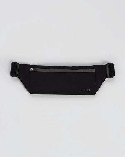 Accelerate Run Belt - Black/Reflective