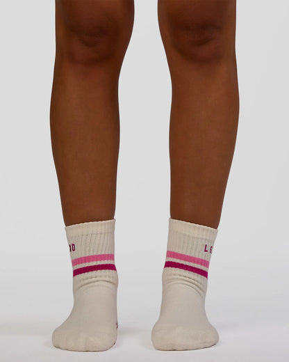 Off White-Ultra Fuchsia