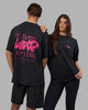 Black Washed-Plum Caspia