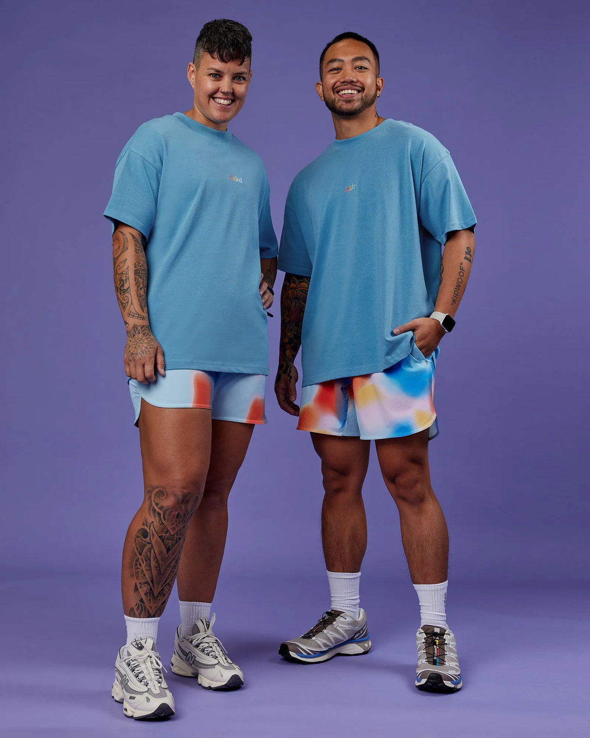 Rainbow Shade Print