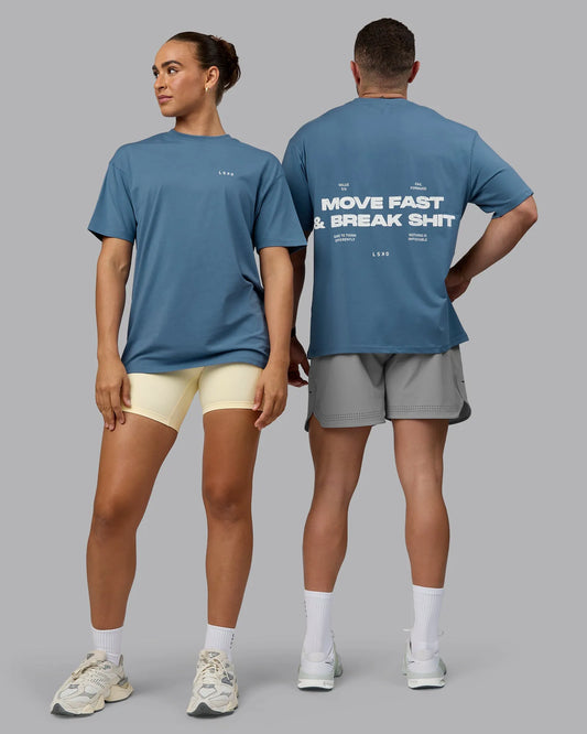 Elemental Blue-Off White