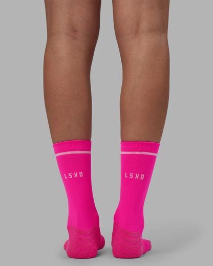 Neon Pink-White