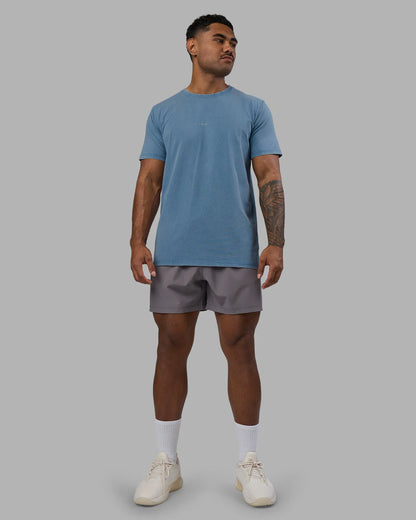 Elemental Blue Washed