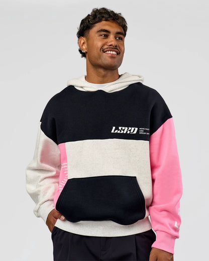 Caviar-Candy Pink-Grey Marl