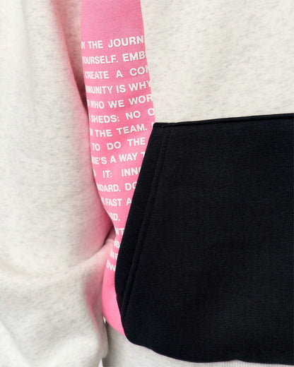 Caviar-Candy Pink-Grey Marl