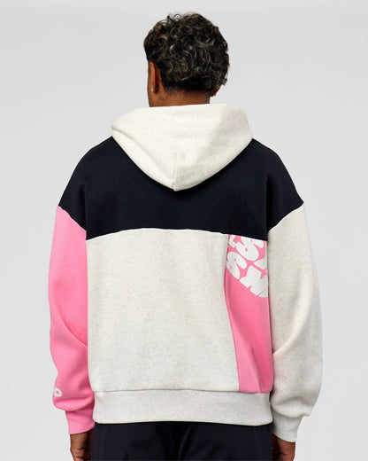 Caviar-Candy Pink-Grey Marl