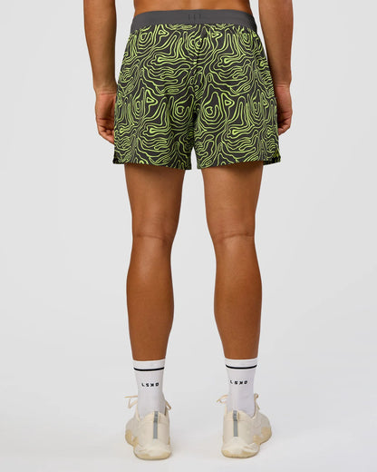Friction Print Hyper Green