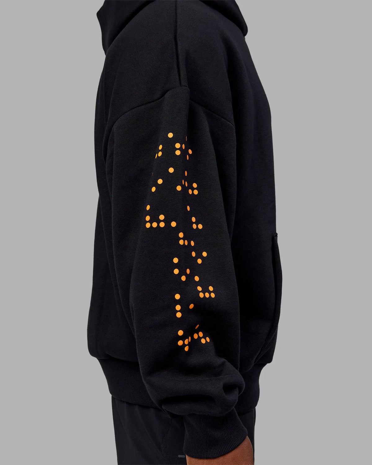 Black-Vibrant Orange