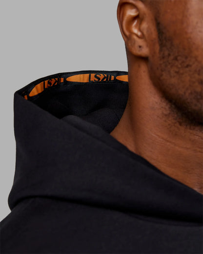 Black-Vibrant Orange