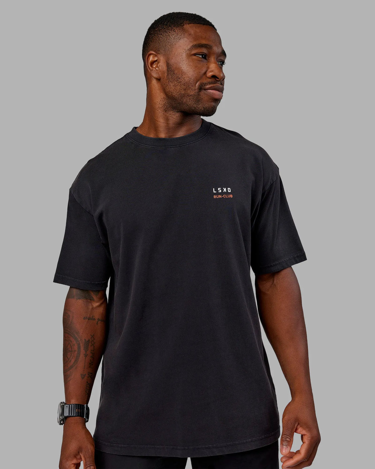 Washed Black-Ultra Orange