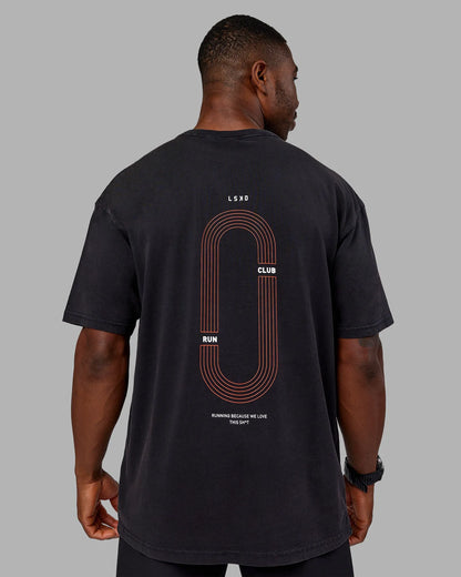 Washed Black-Ultra Orange