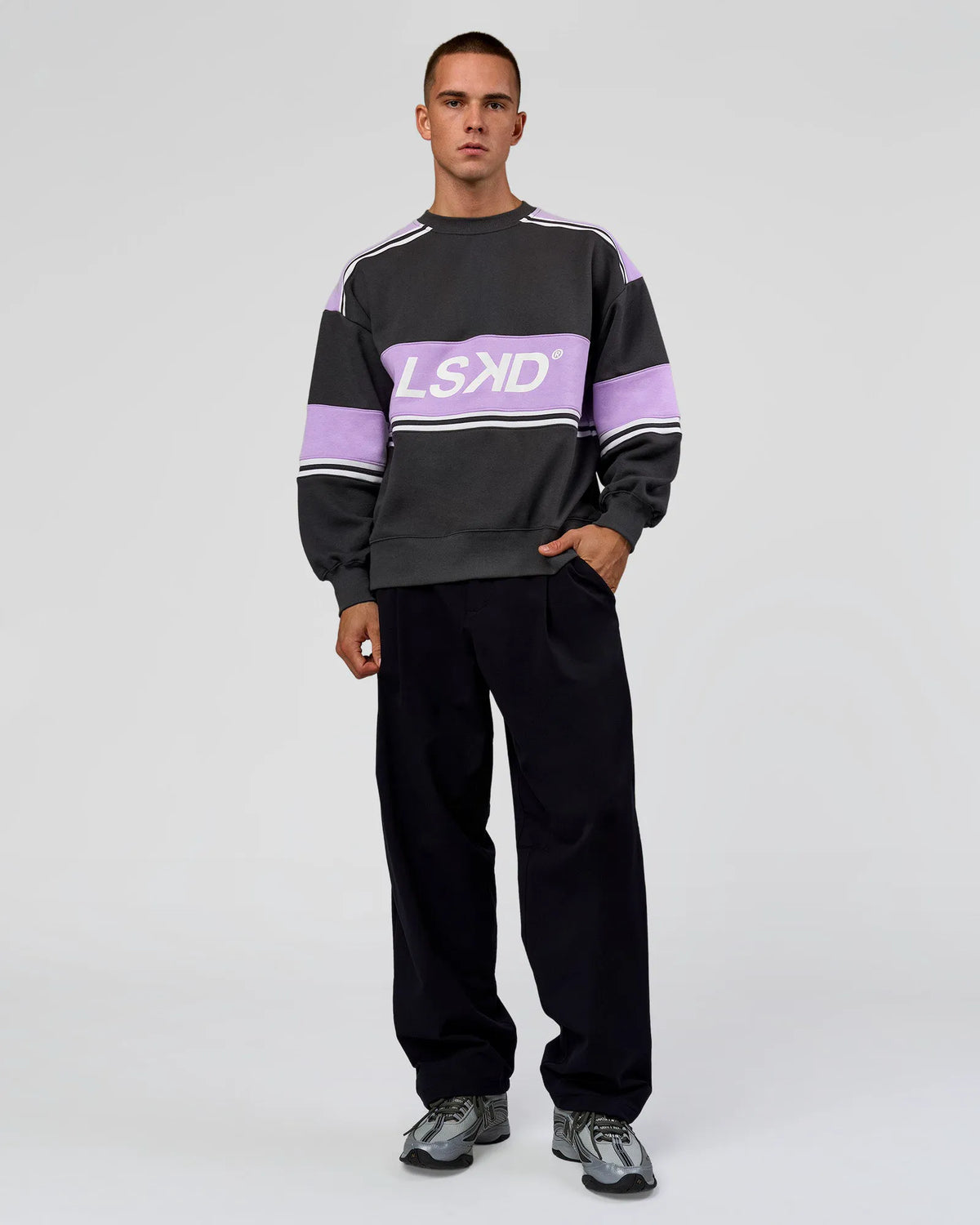 Dark Storm-Pale Lilac