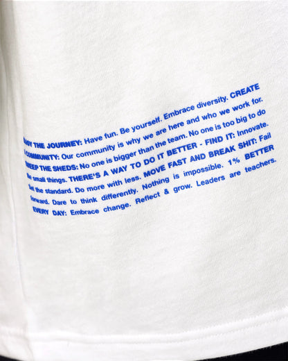 White-Electric Indigo