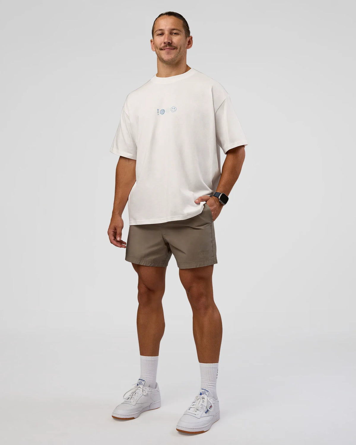 Off White-Electric Indigo