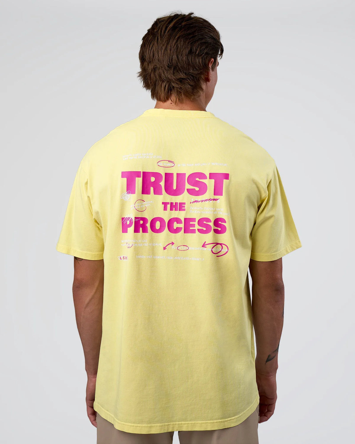 Yellow Fizz Washed-Ultra Fuchsia