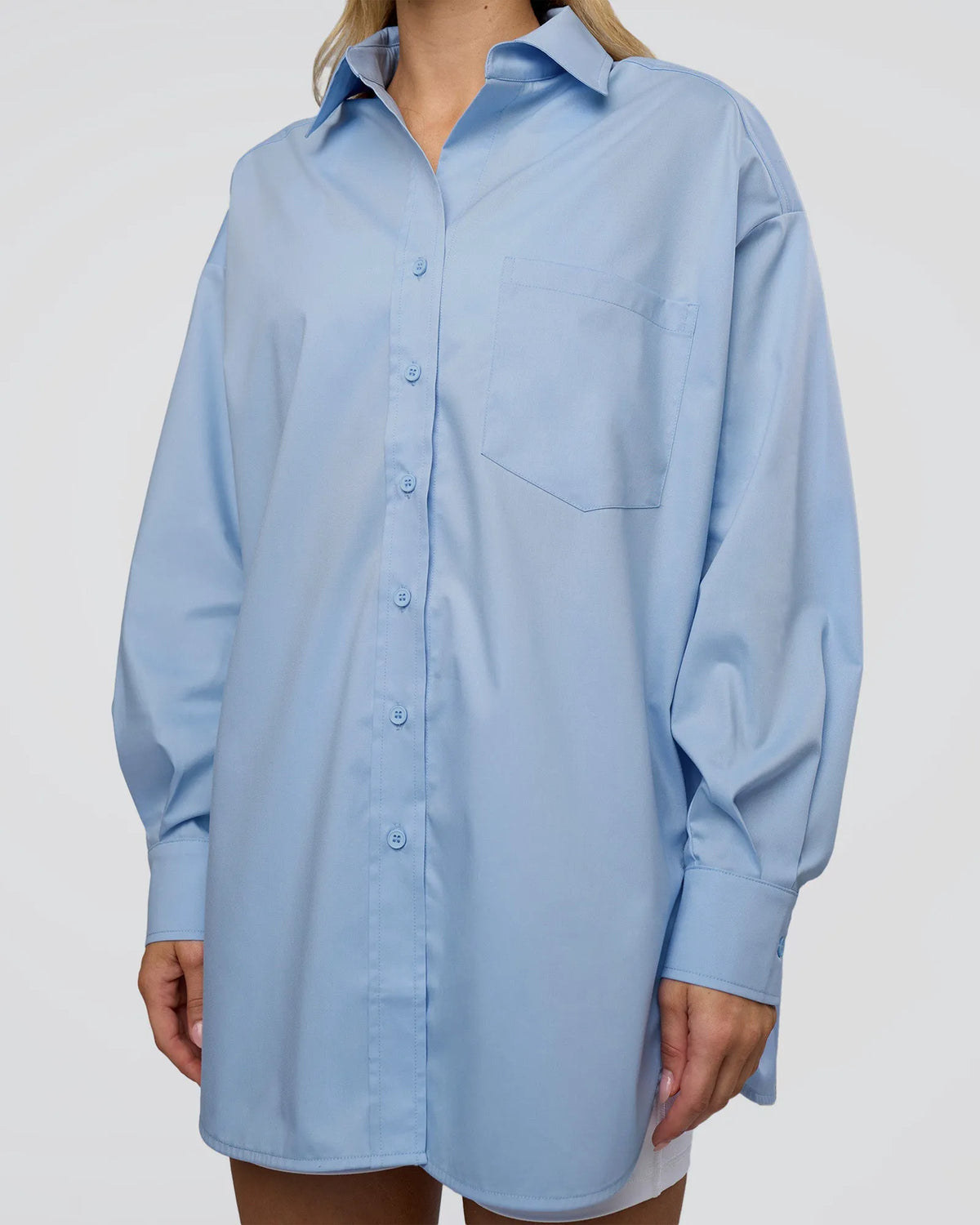Poplin Blue