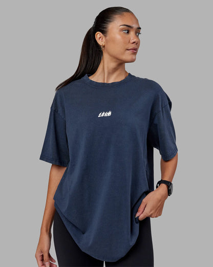 Future Navy Washed-Blue