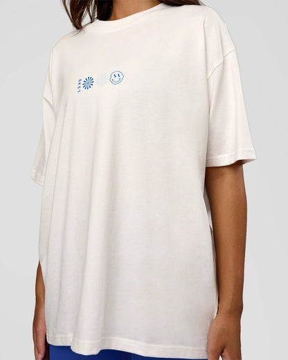 Off White-Electric Indigo