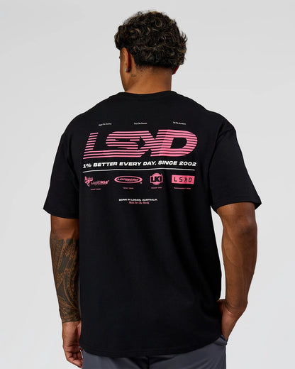 Black-Candy Pink