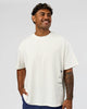 Off White Washed-Scarlet