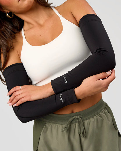 Pace Run Sleeves - Black