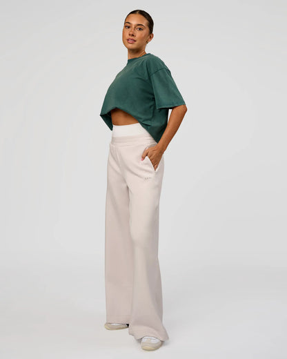 Transformative Teal Washed-White